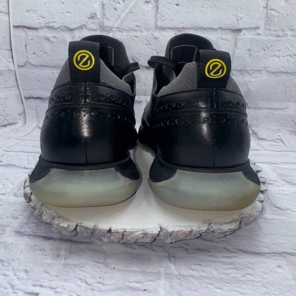 Cole Haan Men's 4.ZERØGRAND Wingtip Oxford Shoes Sz 13M Black Leather - Picture 6 of 12